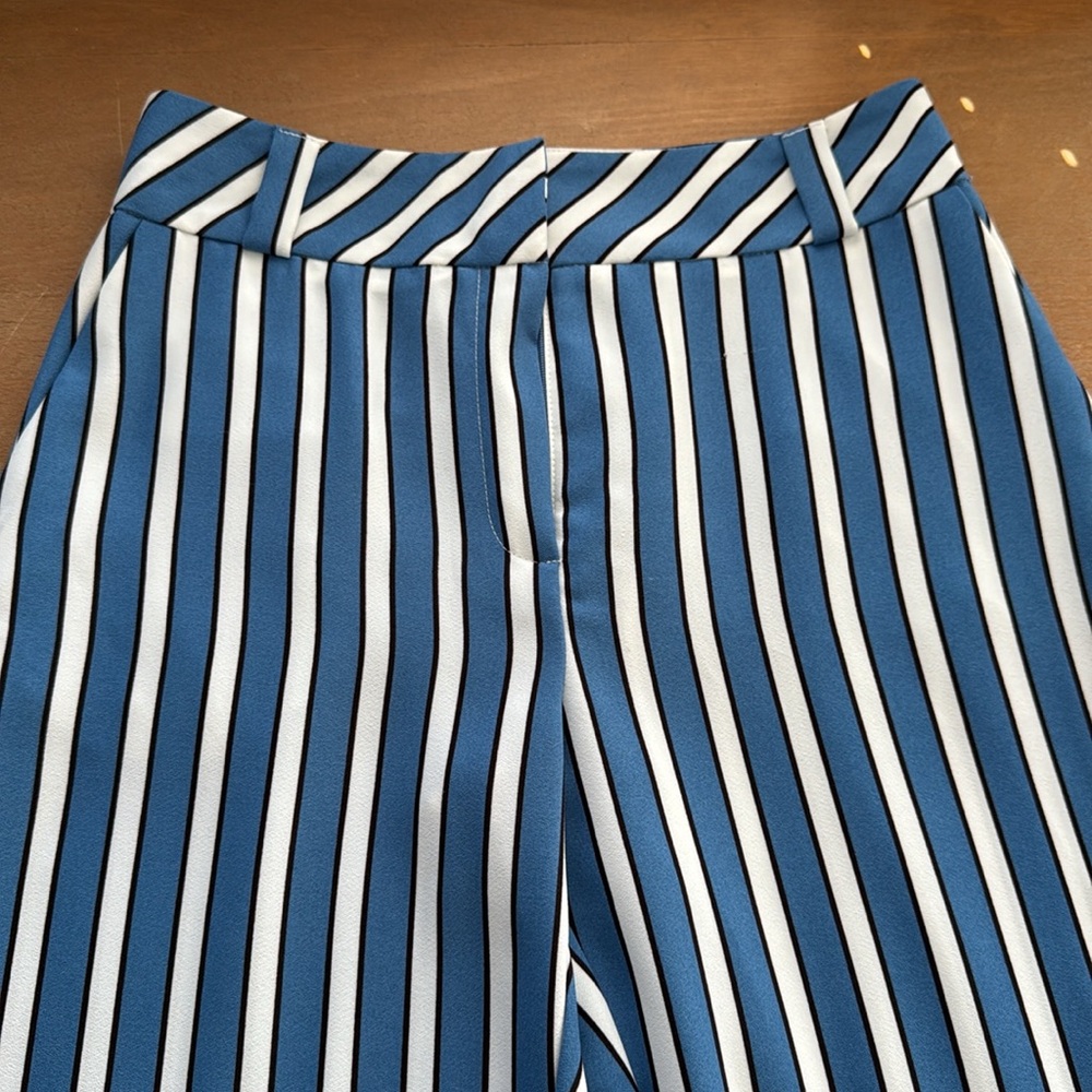 TopShop striped palazzo pants NWOT - Picture 6 of 7